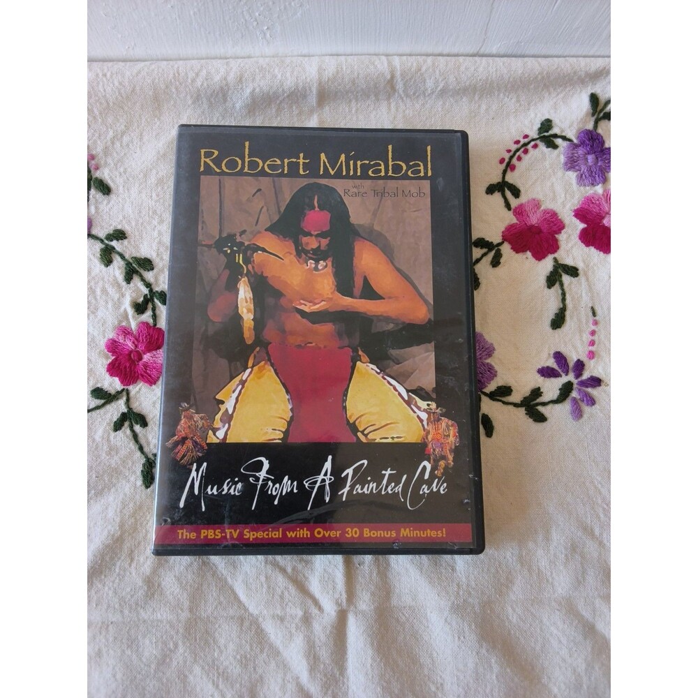 Robert Mirabal with Rare Tribal Mob - Music From a Painted Cave DVD 2001 PBS